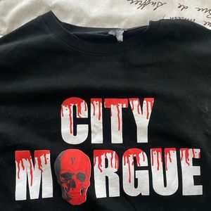Vlone shirt x city morgue